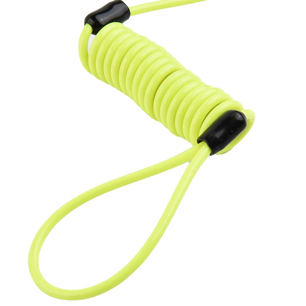 

Brake Alarm Disc Lock 120cm Anti-Theft Protection Alarm Locks Security Alarm Spring Rope Steel Coil And Plastic