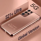 Смартфон глобальная версия Original S21 +, 7,3 дюйма, 16 ГБ + 512 ГБ, 24 Мп + 48 МП, разблокированный сотовый телефон, мобильный телефон