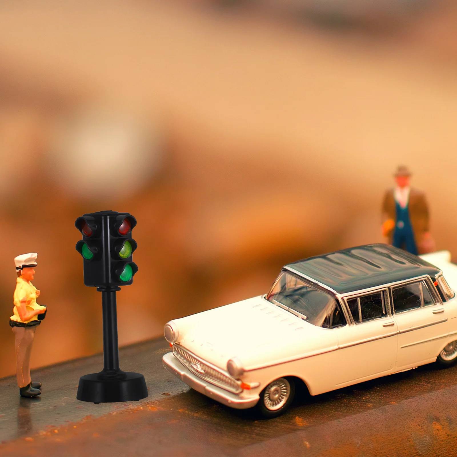 3 шт. светофор маленький сигнал игрушечный автомобиль детские игрушки модель