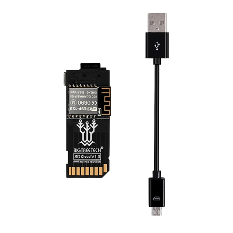

Модуль беспроводной передачи BIGTREETECH BTT SD Cloud TF Cloud V1.0 для материнской платы SKR MINI E3 SKR V1.4