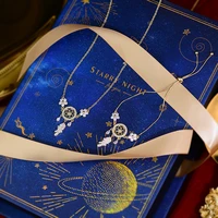 fashion classic accessory jewelry set crystal flower necklace bracelet bracelet wedding gift africa nigeria women jewelry