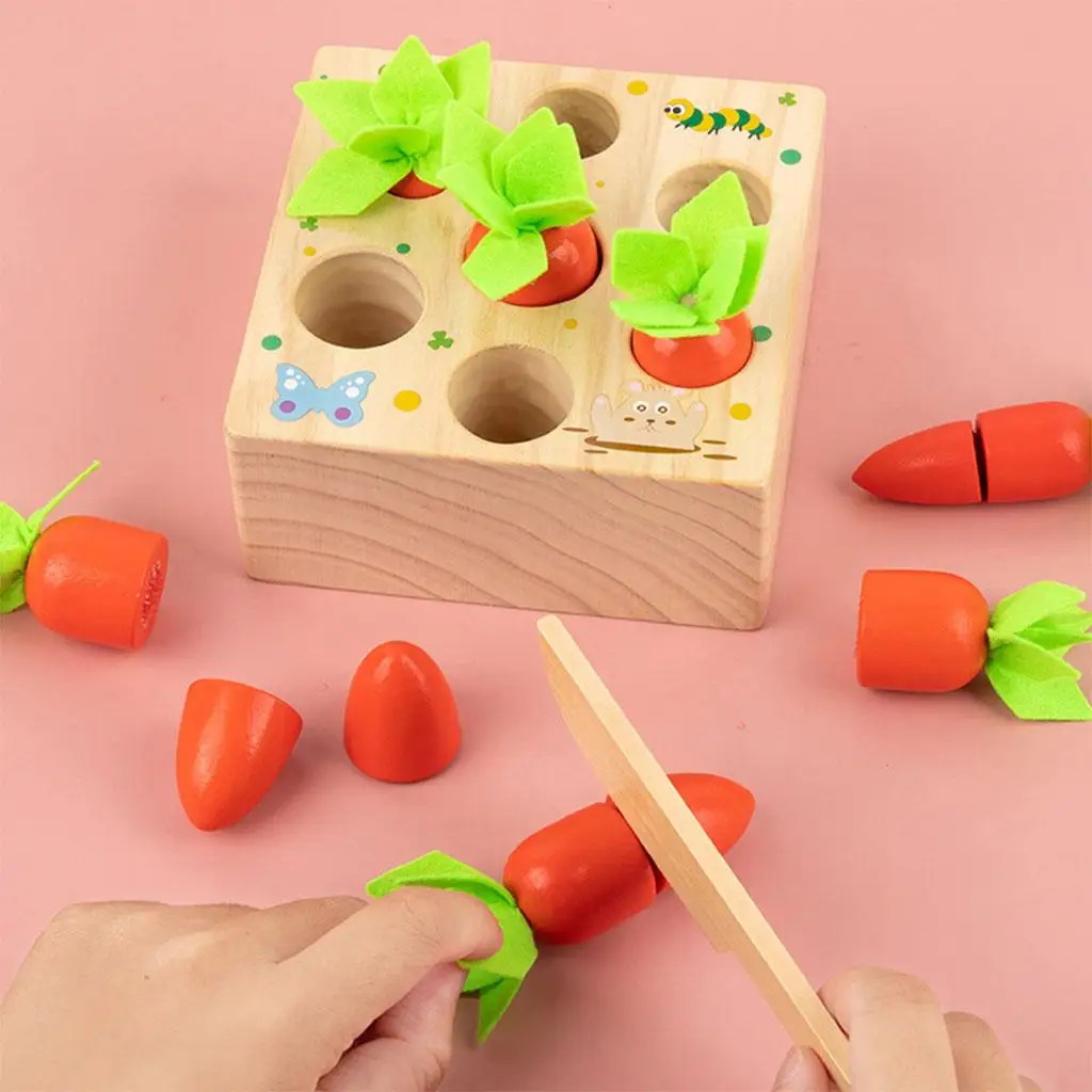 

Sorting Cute Educational Carrot Harvest Game for Exercise Hands-on Ability