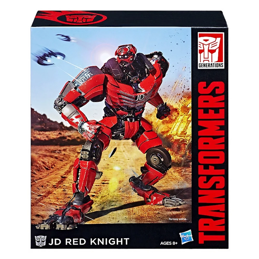 

[In-Stock] Original Hasbro Transformers Generations JD Red Knight Action Figures Collectible Robot Model Gift Toys