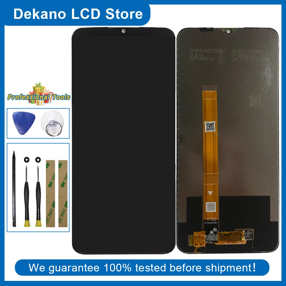 

100% протестированный ЖК-дисплей TFT для OPPO Realme C25 RMX3191, полный ЖК-дисплей, детали для замены с инструментами