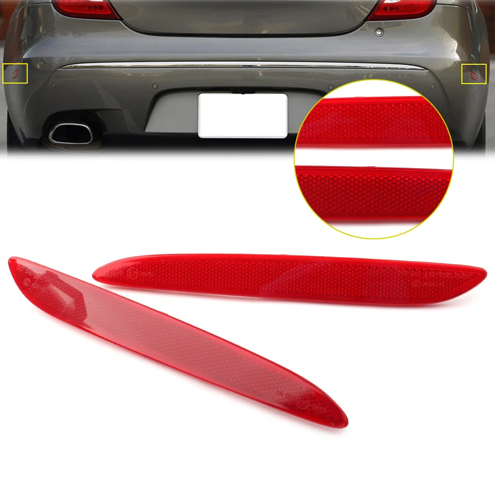 1 пара накладки на задний бампер автомобиля боковой отражатель слева и справа для