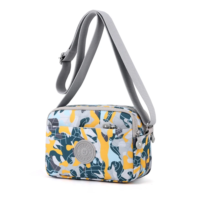 Small Casual Printing Female CrossBody Bag Elegant Women Shoulder bag Nylon Ladies Messenger Bag Flower Daily Girl Handbag
