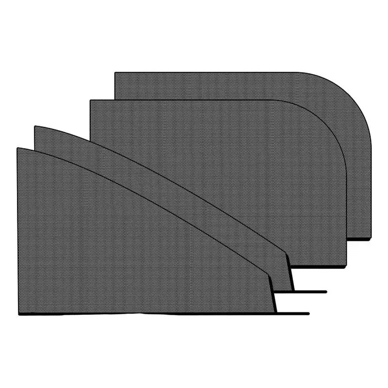 

Car Window Shades Breathable Window Shade Net Full Coverage High-Stretch Ventilation Car Accessory for Summer Travel Camping