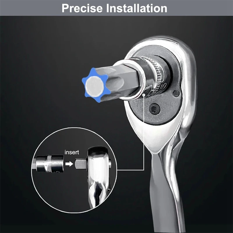 13 шт. Звездные звездообразные наконечники для розеток розетки CRV 1/4 дюйма 3/8