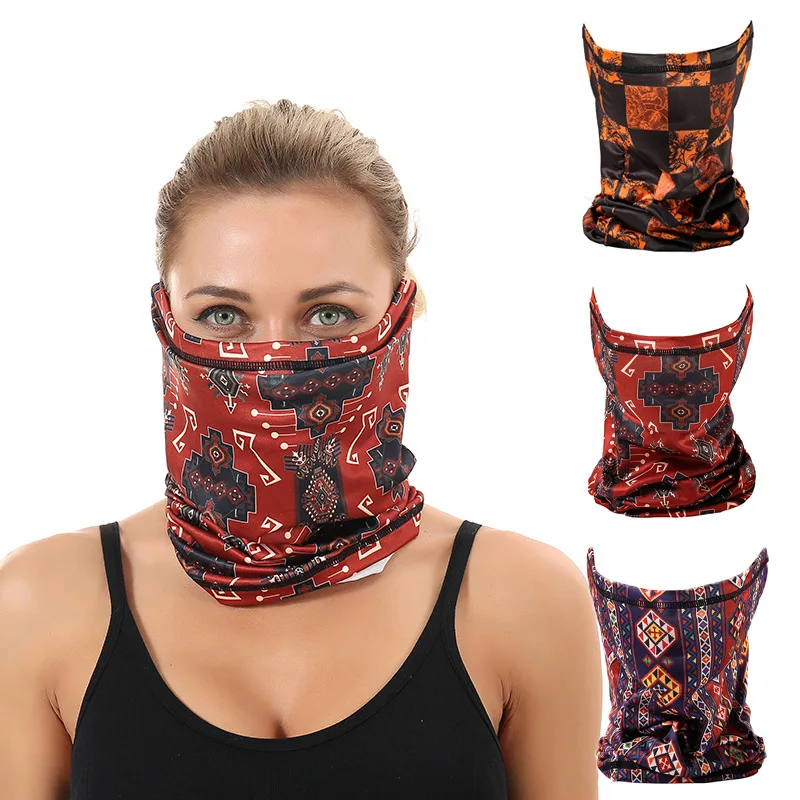

Sport Scarf Palace Style Bandana Balaclava Cycling Hiking Tube Face Head Wrap Cover Riding Headband Motorcycle Face Mask Camping