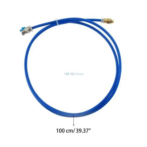 41QA PTFE Tube PTFE Blue Tubing 1 метр для 3D-принтера 1,75 мм.