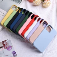 candy thin soft color phone case for iphone 12 13 11 pro max 7 8 6 plus xr silicone back capa for iphone x xs max se 2020 cover
