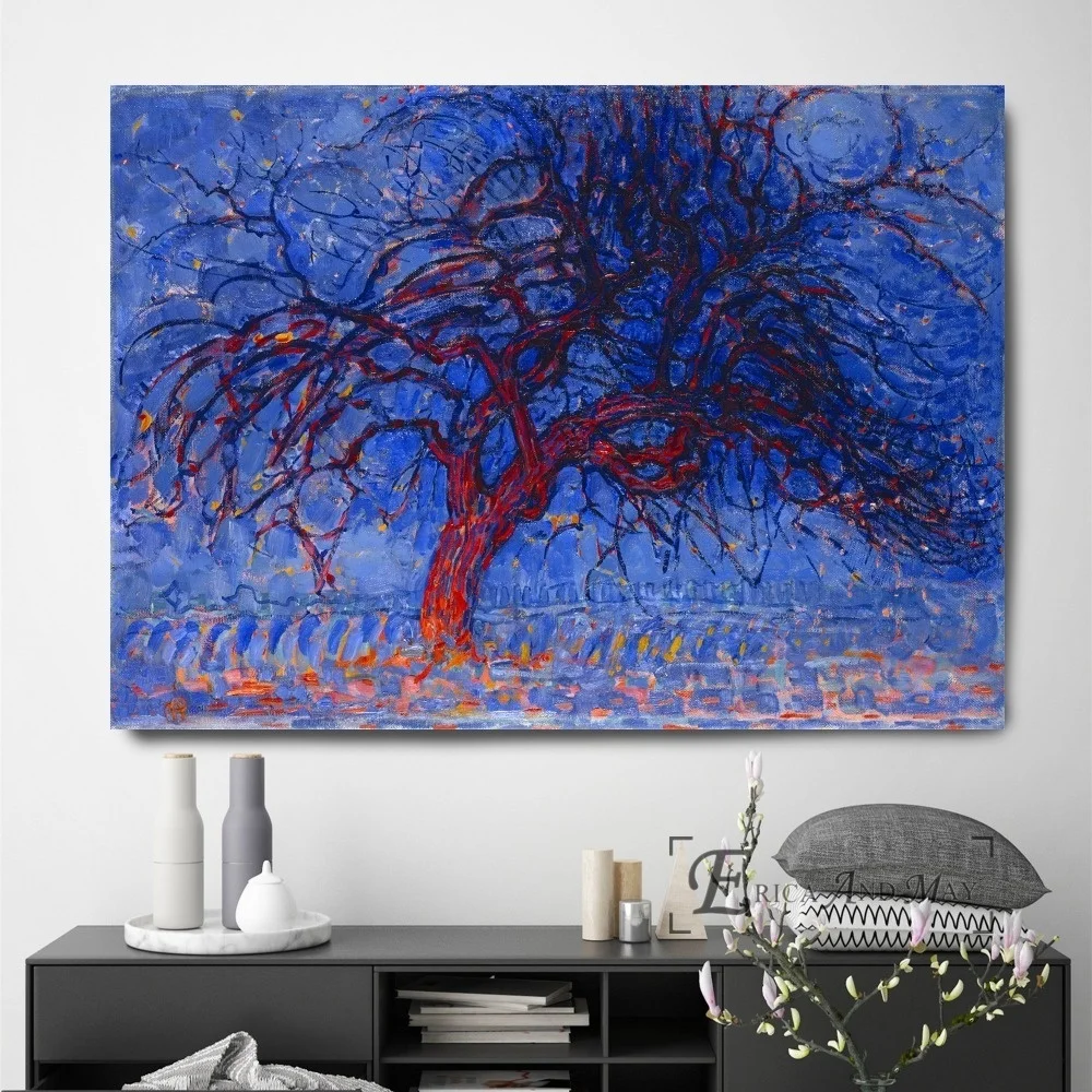 

Картина на холсте Ван Гога с изображением дерева звездной ночи, современные картины, плакаты, настенные картины для гостиной, украшение без ...