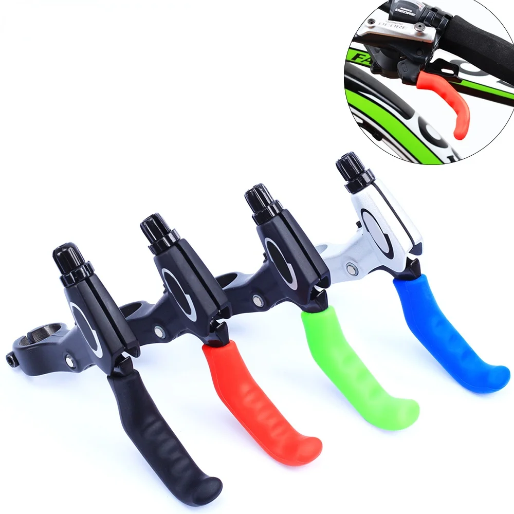 

1 Pair Bicycle Bike Brake Handle Cover Silicone Sleeve Bike Brake Lever Protector Covers Mountain Bike Brakes Accessories