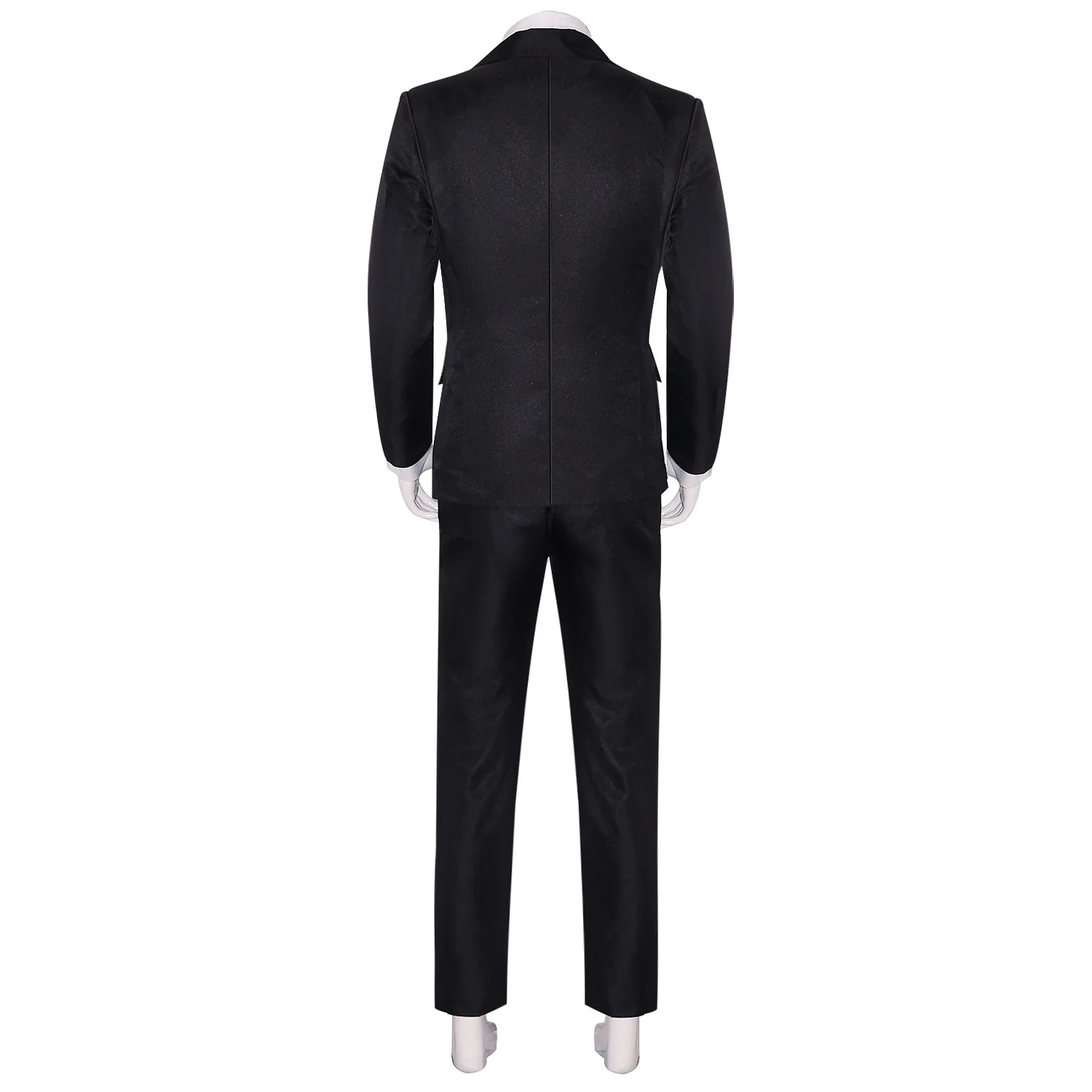 Черный костюм для взрослых клоуна на Хэллоуин белый Джокер 2024 Артур косплей