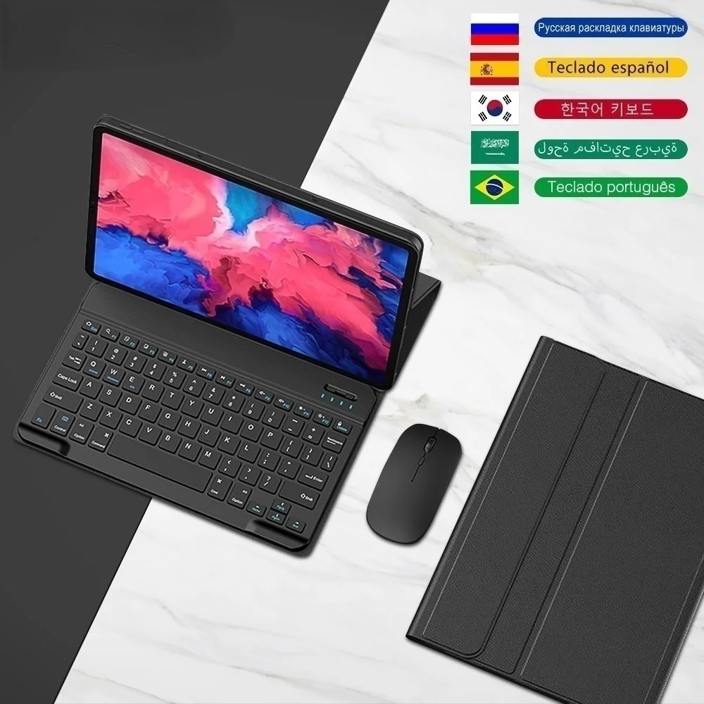

For Lenovo Tab P11 Plus Case with Keyboard Tab Pro 11.5 Cover J606 J607 J616 J706 J716 Magnetic Tablet Magic Keyboard Funda Best