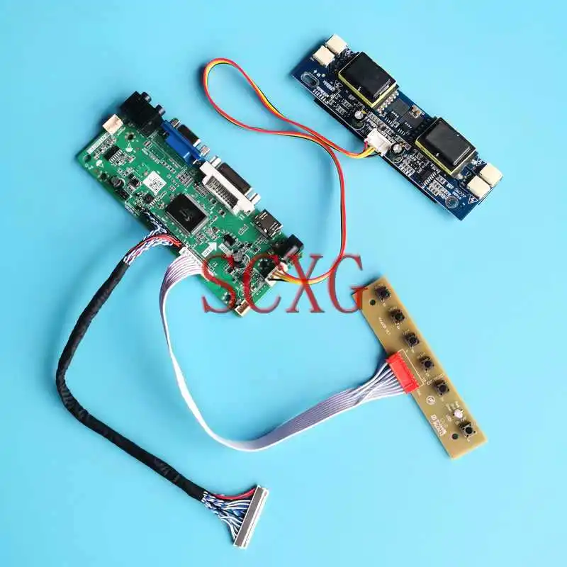 

Плата контроллера матрицы ЖК-дисплея подходит для LTM190E1 LTM190E4 1280*1024 комплект для самостоятельной сборки VGA DVI HDMI-совместимый 19 "4CCFL 30-контактны...