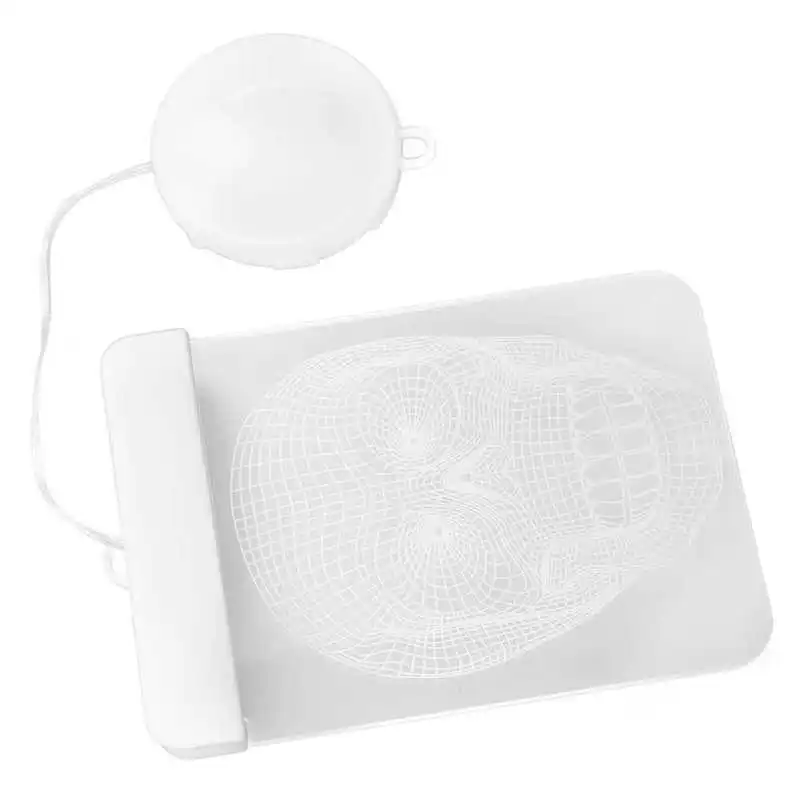 

Новый Хэллоуин подвесной светильник для окна s 3D череп декоративный светодиодный светильник с присоской для двери стены витрина хитрый