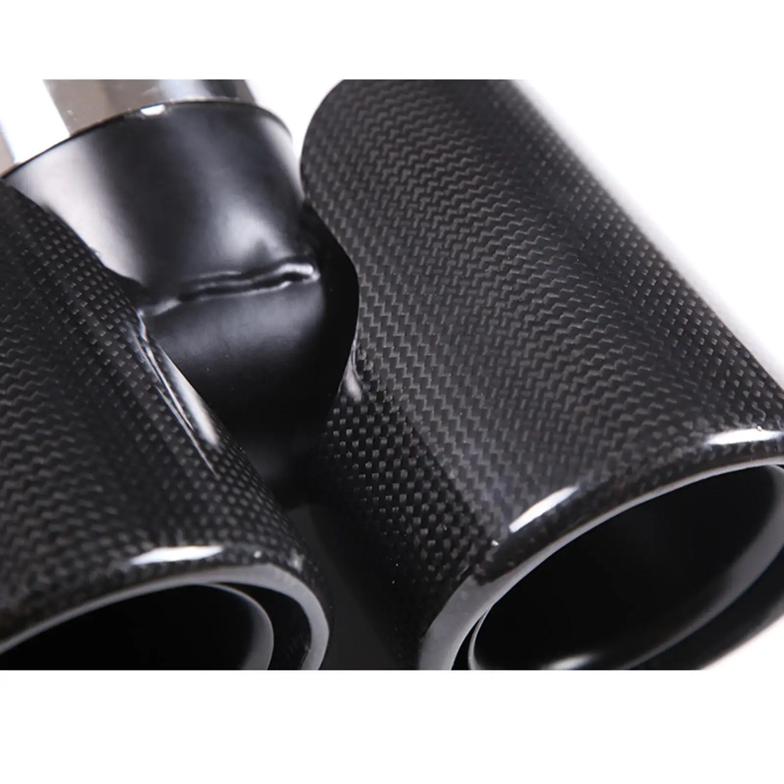 Для Land Rover Defender 90 110 2020 2021 2022 2023 2024 черные насадки на глушитель задней выхлопную