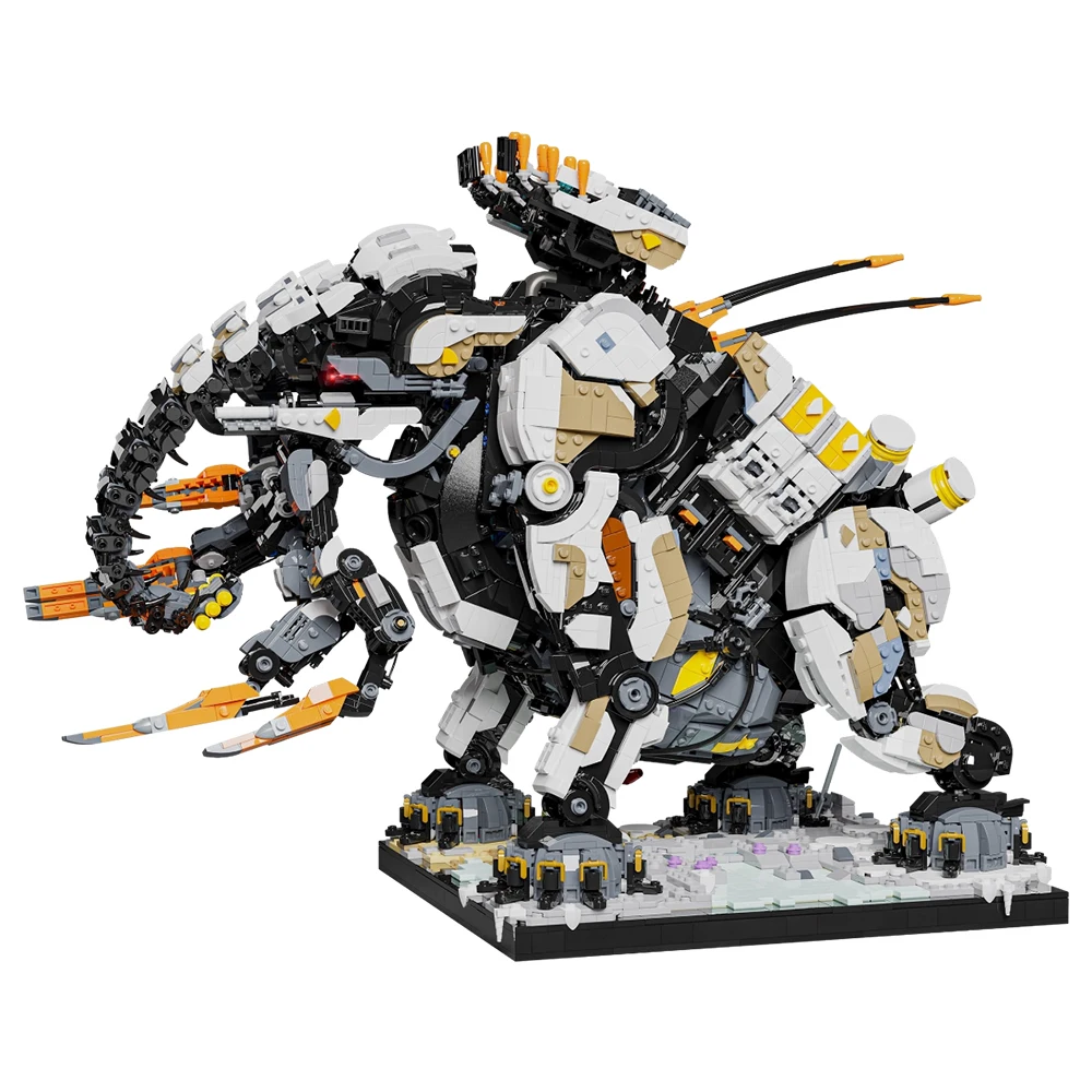 

Экшн-фигурки gobrick MOC Horizon Tremortusk Brciks, игрушка в подарок