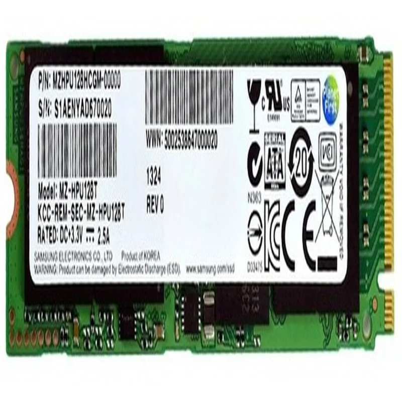 Твердотельный накопитель XP941 MZHPU128HCGM 128G M.2 NGFF PCIe x4 AHCI SSD