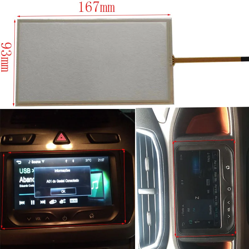

7 Inch 4 Pin Touch Screen MYLINK For Chevrolet GMC Onix Aveo Spark Prism Trax 2012-2016 Car CD Audio Player Navigation Raido