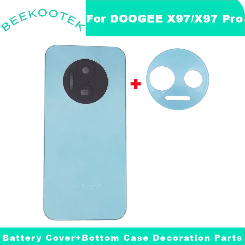 

Оригинальная задняя крышка Doogee X97 X97 Pro, Крышка батарейного отсека, корпуса с нижней планкой, декоративные детали для телефона DOOGEE X97 Pro
