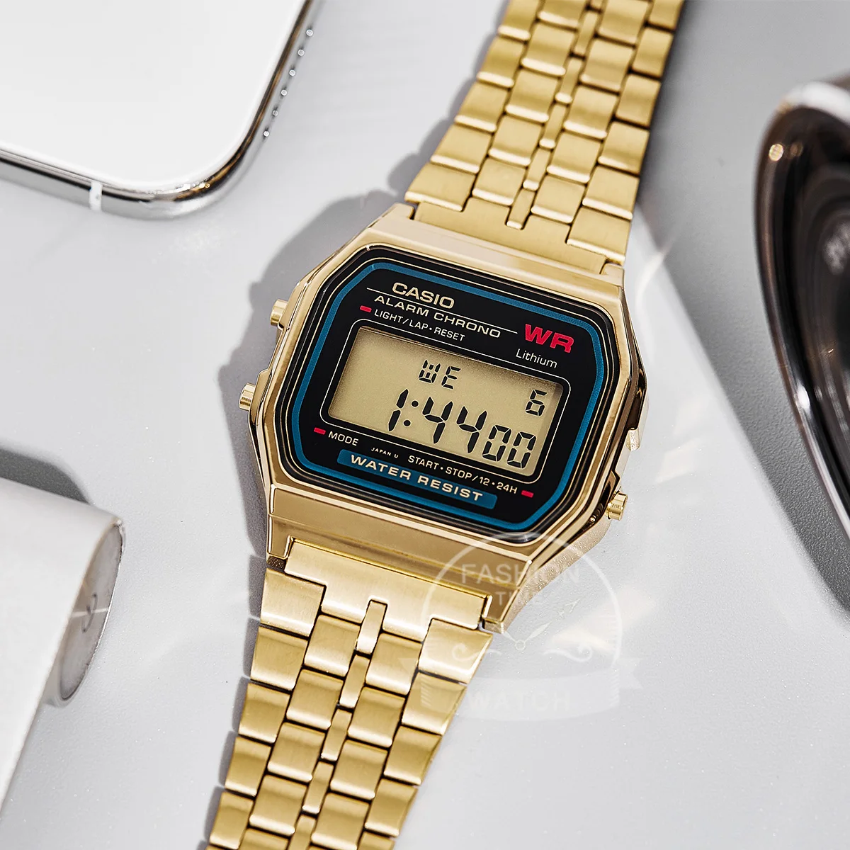 Casio Classic Small Square Watch Couple Top Brand Luxury Set LED Digital Waterproof Quartz Couple Watch Sport Watch