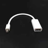 thunderbolt mini displayport display port dp male to hdmi compatible female adapter converter cable
