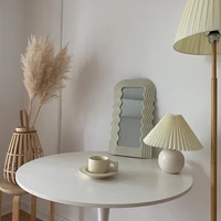light flexible kawaii makeup maiden furniture home desk wavy mirror kawaii makeup specchio trucco home design accessories