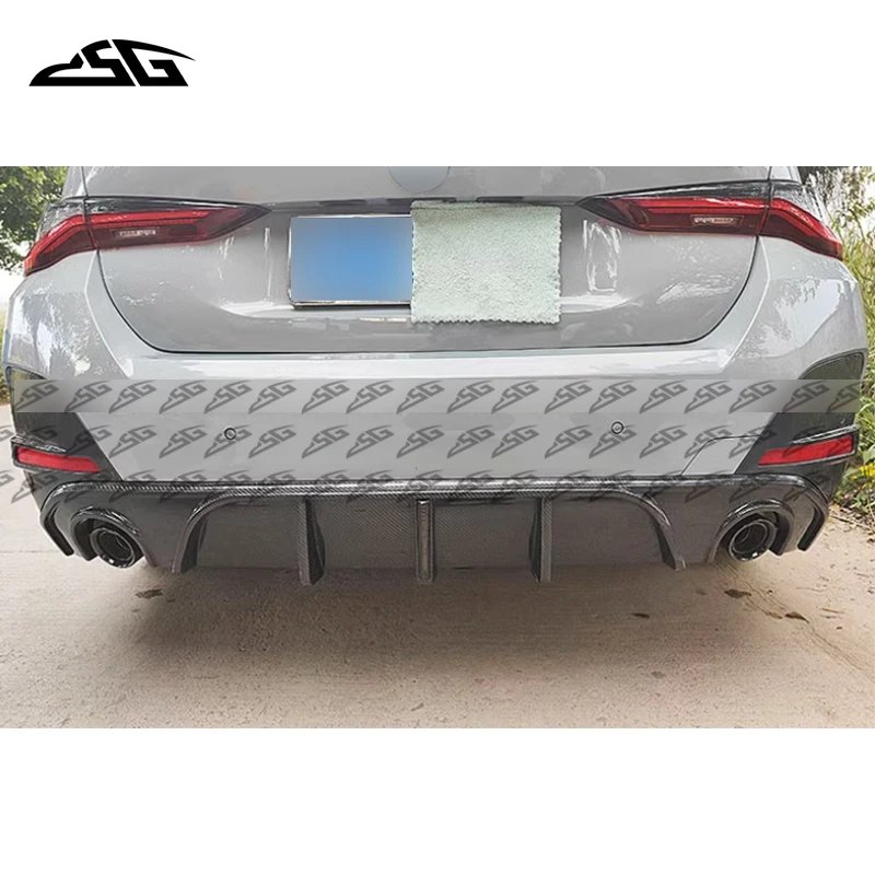 Автомобильный задний бампер диффузор для губ BMW 4 серии G26 425i четырехдверный из