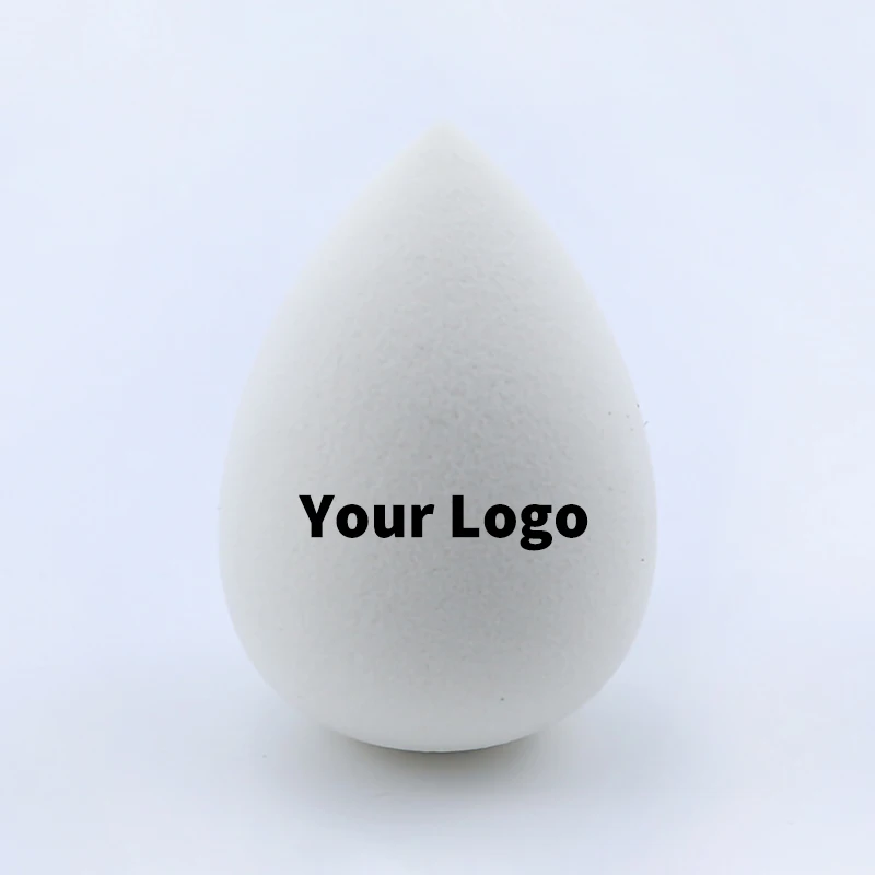 100pcs Beauty Cosmetic Blender Customize Sponge Private Label Latex Free Makeup Blender Sponge Foundation Beauty Cosmetic