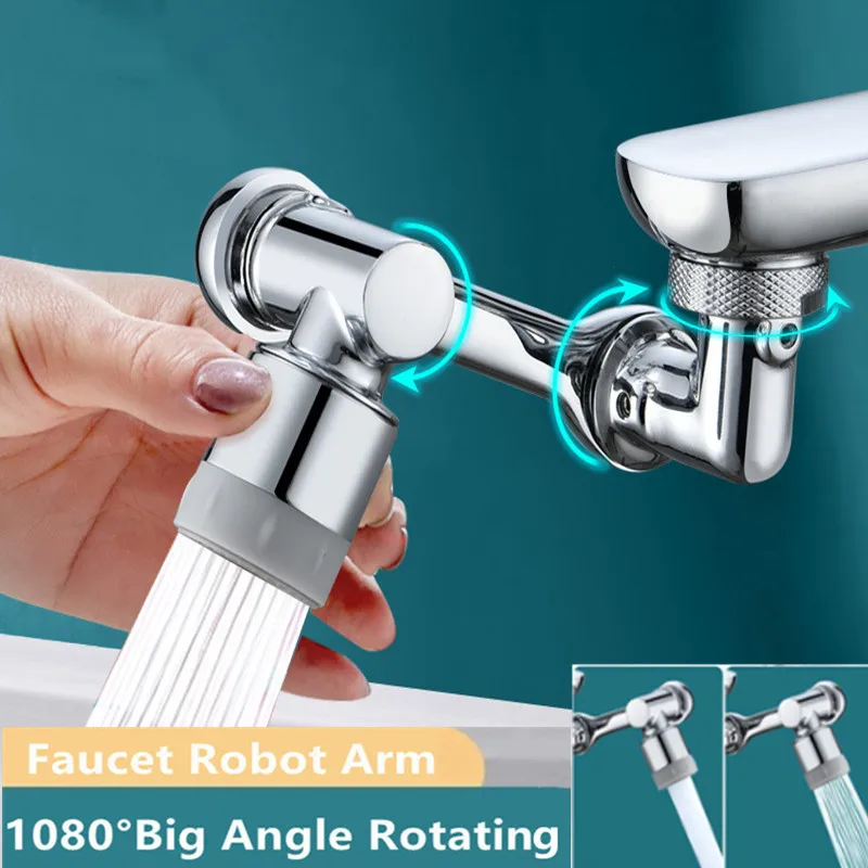 

Upgrade 1080°Rotation Faucet Extender Spray Head Anti Splash Filter bathroom Faucet Water Saving Nozzle for Kitchen accessories