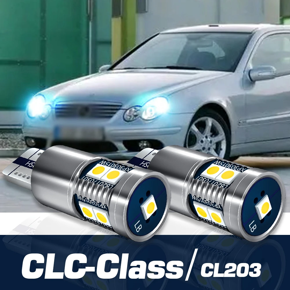 

2pcs LED Parking Light Clearance Bulb Canbus Accessories For Mercedes Benz CLC Class CL203 2008 2009 2010 2011
