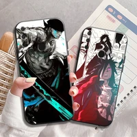 japan anime one piece phone case for huawei honor 8x 9x 9 lite 9a unisex liquid silicon silicone cover black shockproof