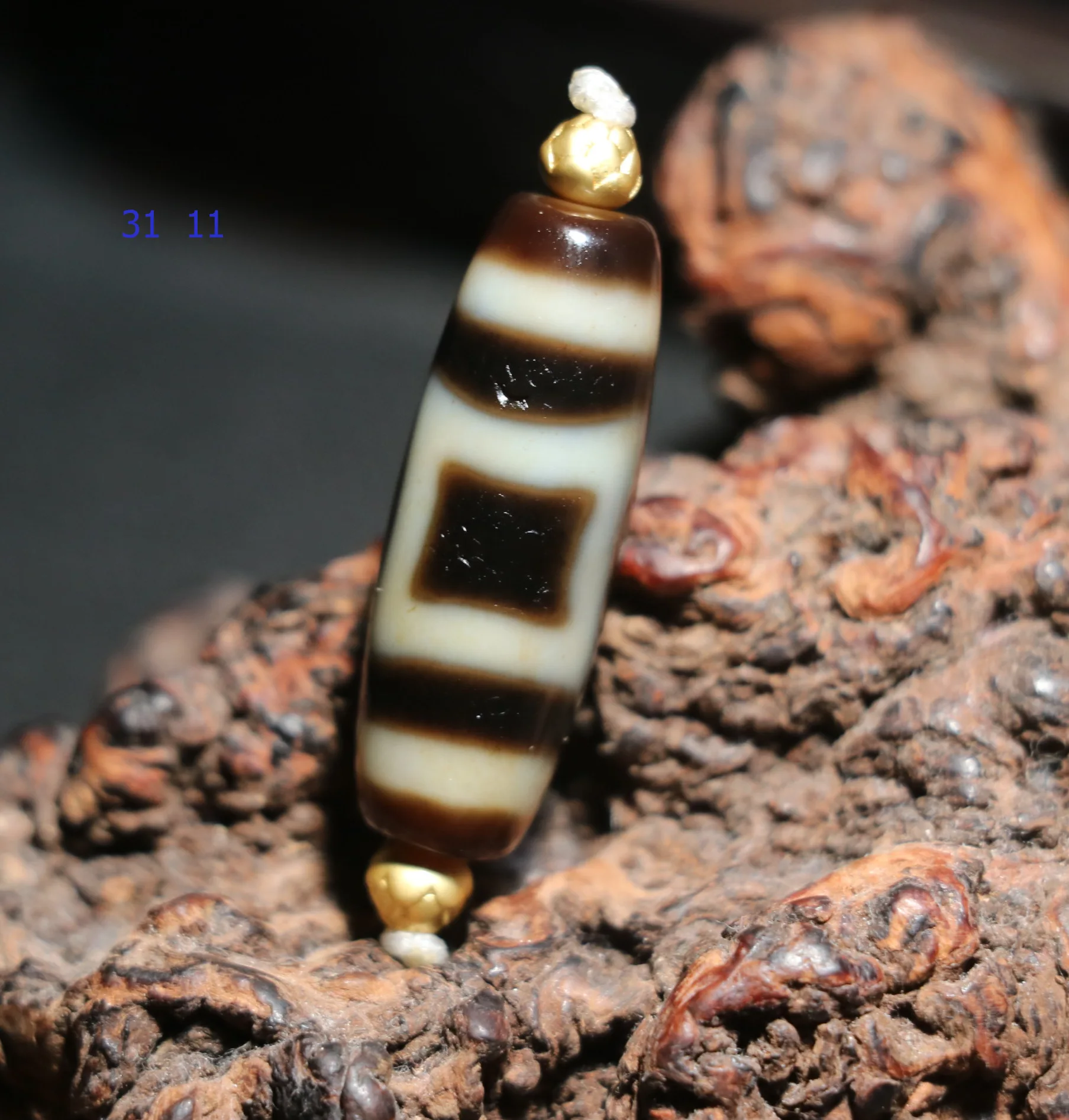 

Энергетический Тибетский Топ Старый Агат цвета слоновой кости небеса и земли бусины дзи амулет 31 мм LKbrother Talisman