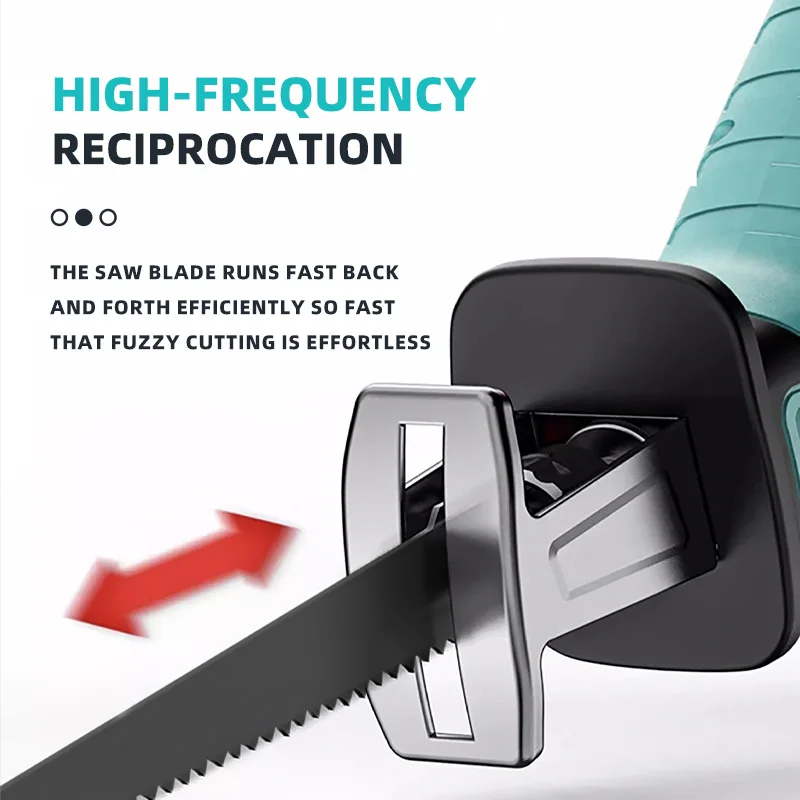 Аккумуляторная электрическая сабельная пила CNETC