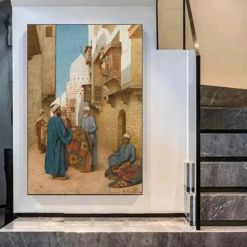 Винтажный античный магазин торговая марка и фотография клиента Настенная