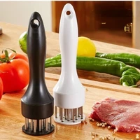 meat tenderizer tool stainless steel tenderizer needle portable meat hammer kitchen tool cooking accessories
