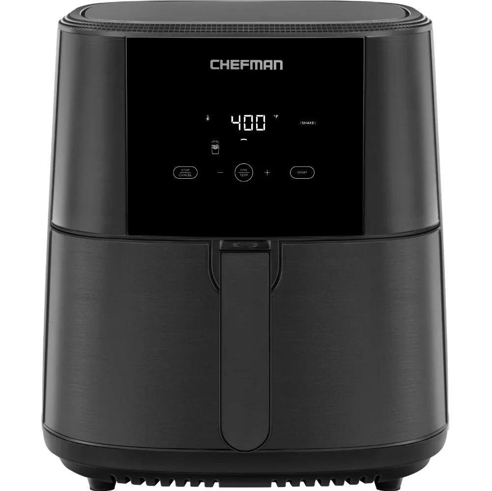 

Chefman TurboFry Touch Air Fryer, 8 Quart Family Size, One-Touch Digital Controls for Healthy Cooking, Presets for French Fries