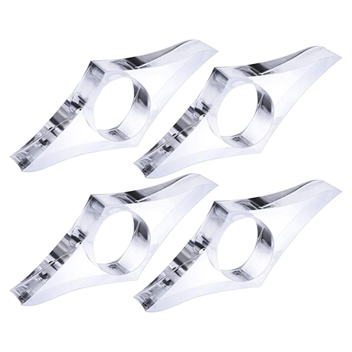 

4pcs Transparent Thumb Book Page Holder Finger Reading Ring for Readers