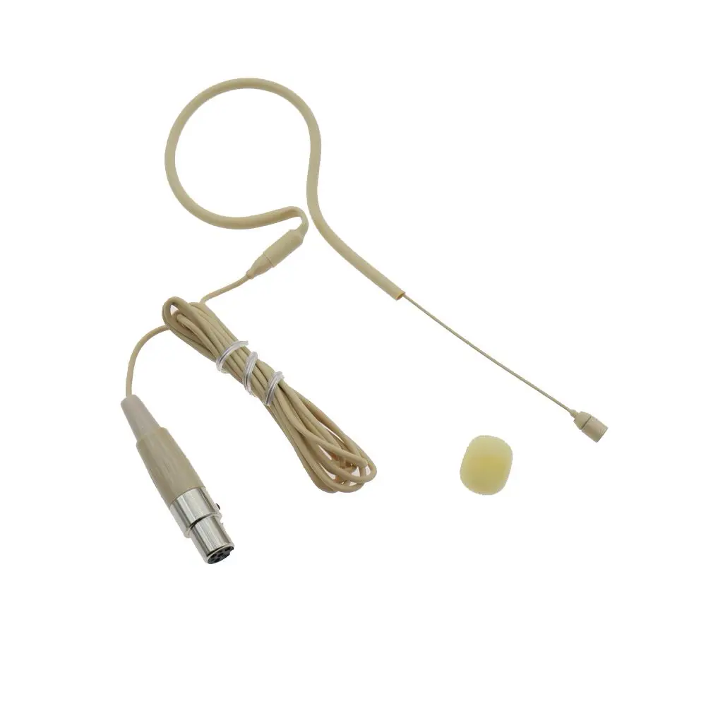 Классический подвесной микрофон Omni HeadMic для телефона 3f 3Pin Shure TA4F 4Pin XLR мини цифровой передатчик 3,5 мм разъем стерео