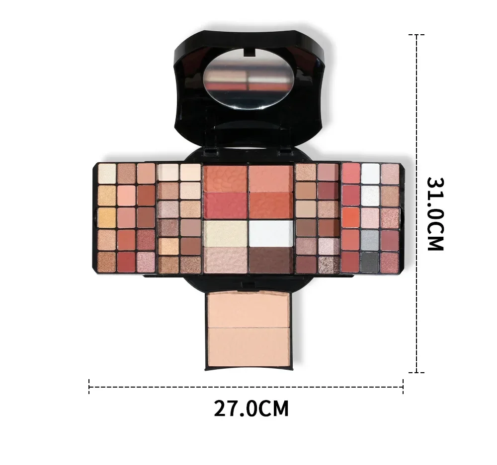 Подарочный набор для макияжа MISS ROSE Pro Makeup