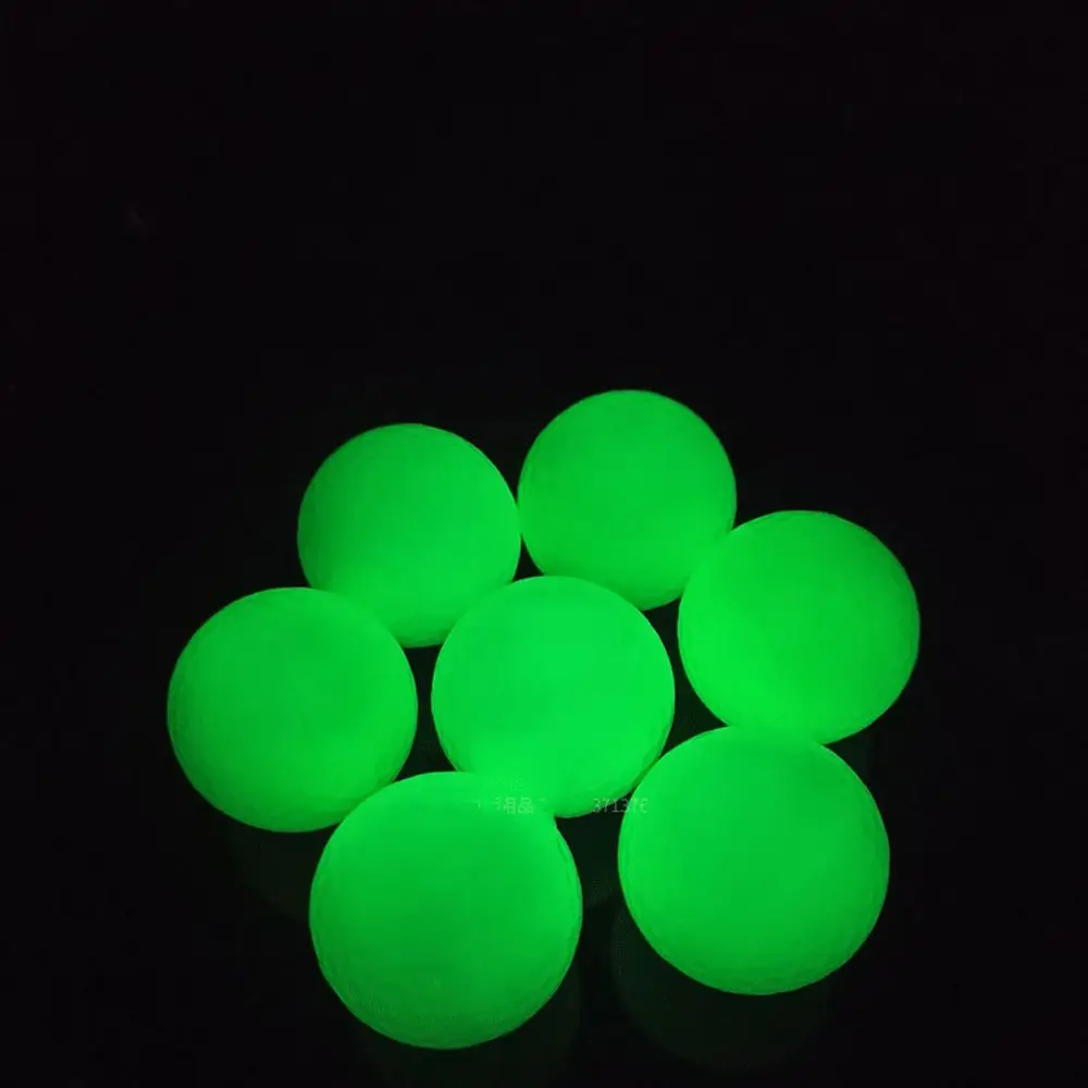 

Reusable Golf Practice Light Up Green Golf Gift Luminous Golf Balls Glow Ball Night Golf Ball Golf Fluorescent Balls