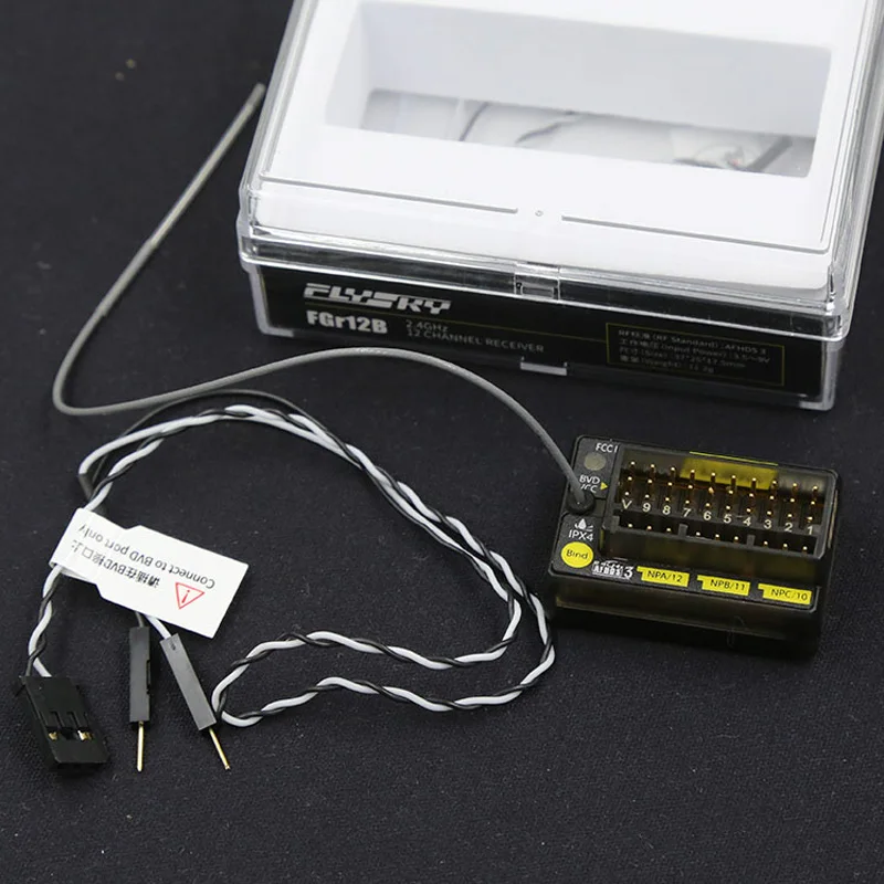 Flysky FGr4B FGr8B FGr12B 2 4 ГГц 4/8/12CH Приемник PWM PPM Ibus для передатчика AFHDS3 PL18/NB4/NB4 Pro Lite RC