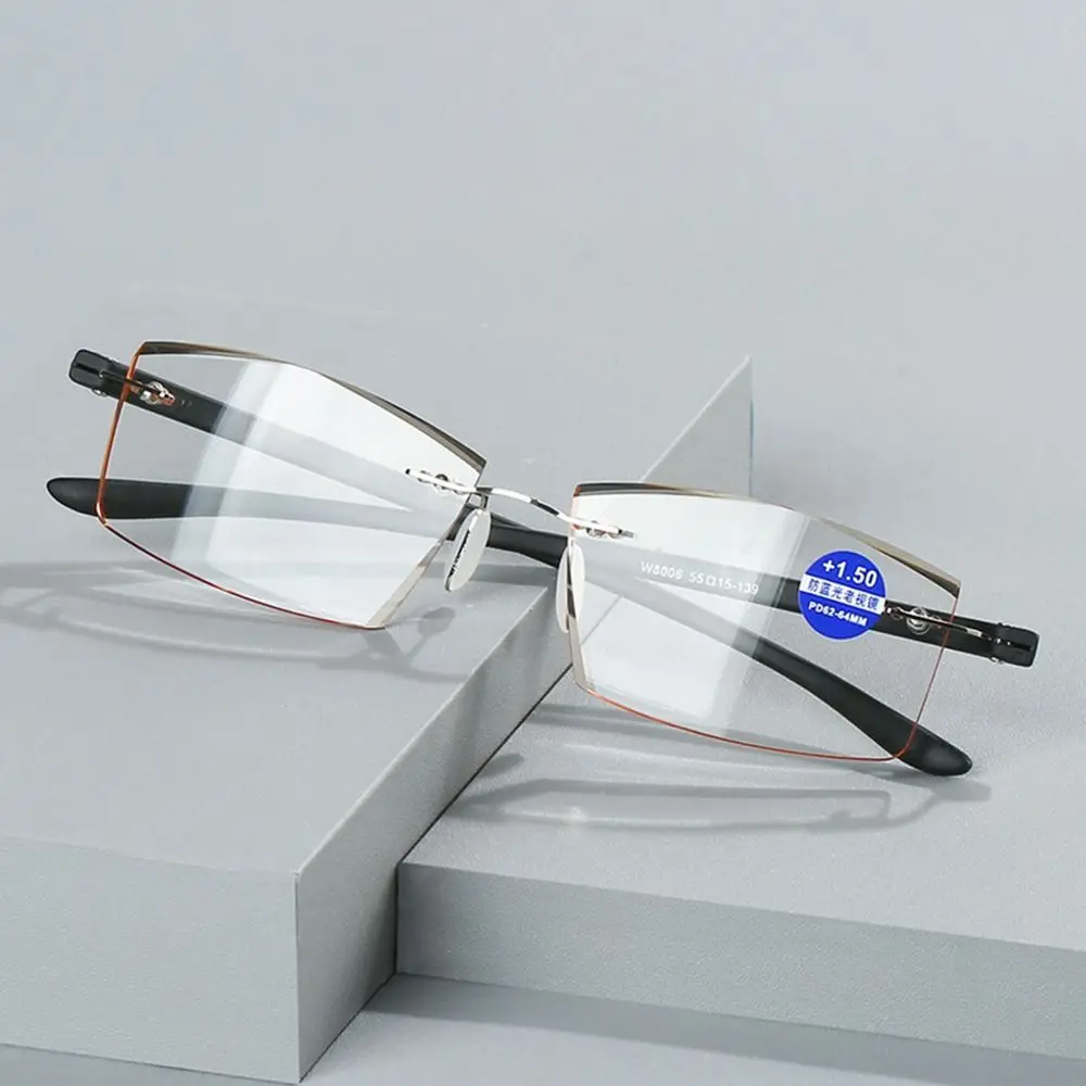 

Fashion Simple Classic Frame Reading Glasses Anti-Blue Light Ultra Light Glasses Eye Protection