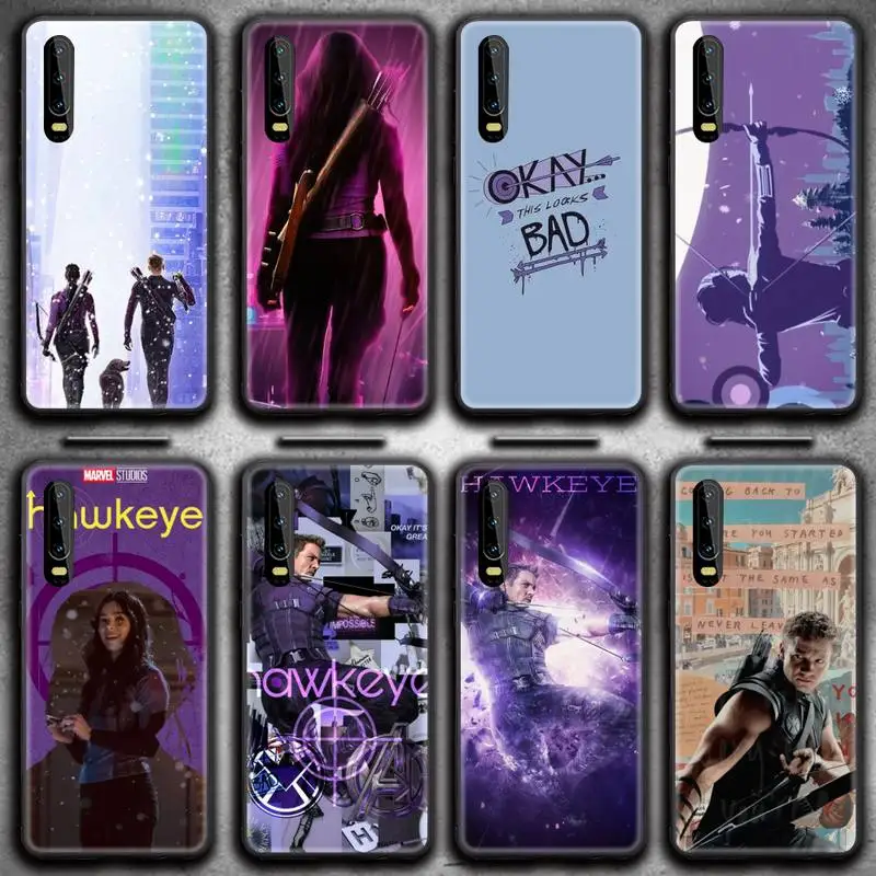 

Ronin Clint Barton Kate marvel Hawkeye Phone Case for Huawei P20 P30 P40 lite E Pro Mate 40 30 20 Pro P Smart 2020