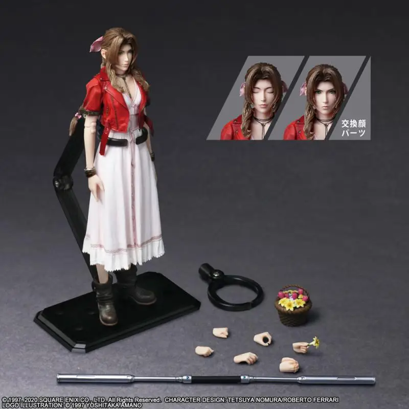 

SQUARE ENIX Final Fantasy PLAY ARTS Change Iris Gainsborough Full set Action Figure Toy