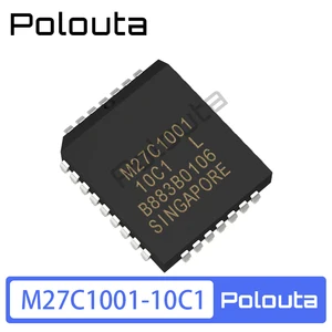 polouta M27C1001-10C1 M27C1001-10C3 PLCC32 chip