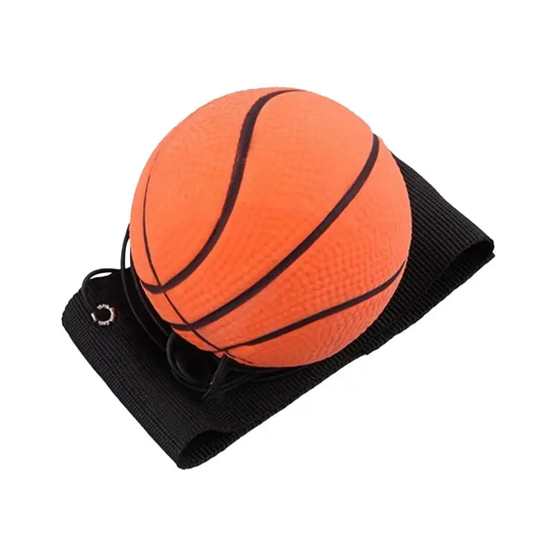 

Sports Wrist Balls Rubber Bouncy Sports Return Ball With Wrist Strap Reusable Wrist Elastic String Rebound Bouncy Balls For Boys