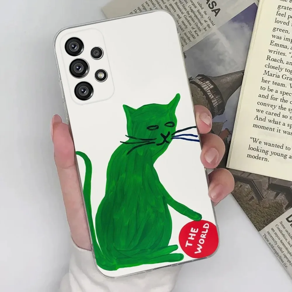 Чехол для телефона Lauren Martin Art Samsung S30 S23 S21 S22 S20 Ultra FE lite S10 S9 S8 PIus прозрачный чехол